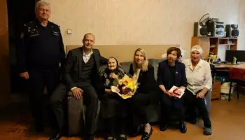 Жительницу Новой Усмани Александру Кирееву поздравили с 103-летием