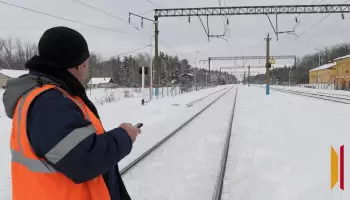 Поезд с рудой сошел с рельсов на станции Поворино в Воронежской области