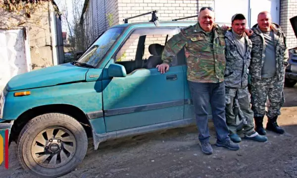 Лискинцы передали участникам СВО автомобиль повышенной проходимости