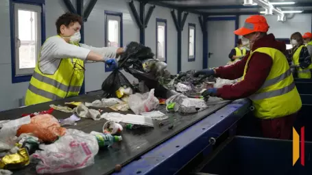 В Борисоглебске Воронежской области запустили мусоросортировочный комплекс