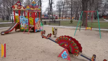 Воронежцы пожаловались в прокуратуру на опасную детскую площадку в Бутурлиновском районе