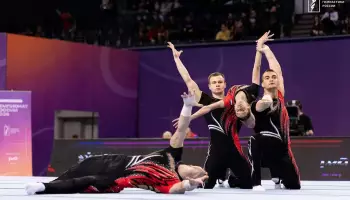Победу на этапе Кубка мира одержали воронежские акробаты