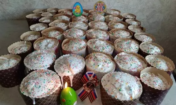 Волонтер из Таловского района испекла для бойцов СВО к Пасхе 100 куличей
