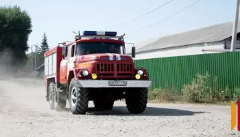 В Воронежской области при пожаре в зерносушилке сгорело 15 тонн зерна