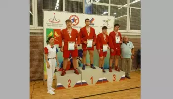 Таловчане взяли 4 &laquo;золота&raquo; по самбо на XXIV Спартакиаде учащихся