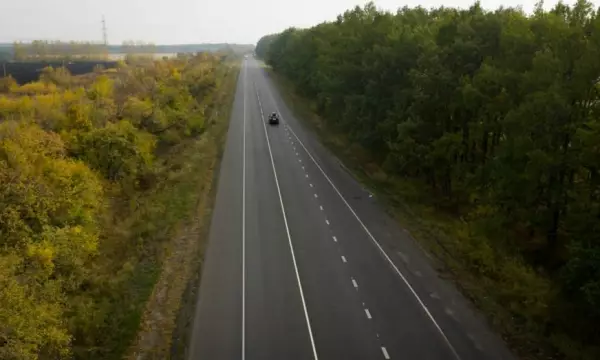 В Острогожском районе по нацпроекту отремонтировали участки автодороги Воронеж &ndash; Луганск