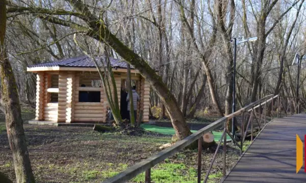 В верхнемамонском селе Лозовое благоустроили парк