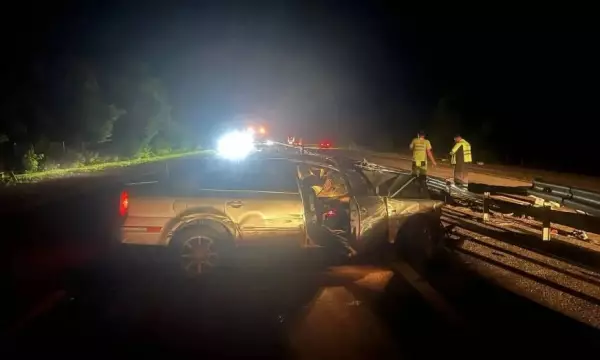 На воронежской трассе житель Ленинградской области погиб в ДТП с КамАЗом