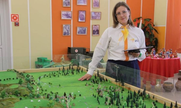 В Новохоперском районе создали макет села Троицкое