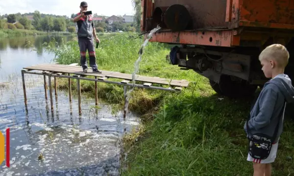 В Тамбовское озеро Павловска Воронежской области выпустили 10 тыс мальков