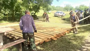 В кантемировском селе Титаревка благоустроят берег пруда