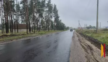 В Лисках отремонтировали дорогу на улице Воронежская
