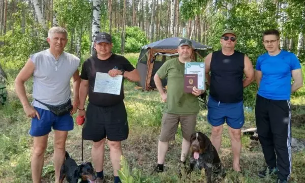 Охотничьи собаки панинских заводчиков стали призерами областной выставки
