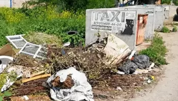 В Россоши Воронежской области ликвидировали незаконную свалку
