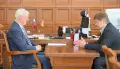 Развитие хоккея в регионе с гендиректором &laquo;Бурана&raquo; обсудил губернатор Воронежской области