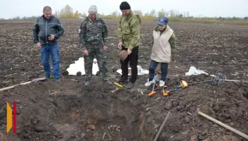 В Воронежской области поисковики нашли останки советского и итальянского солдат