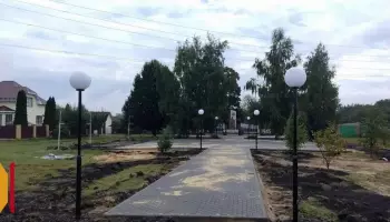 В грибановском селе Листопадовка общественники благоустроили территорию мемориала