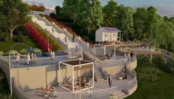 Обновленную набережную Центрального парка в Семилуках Воронежской области откроют уже осенью