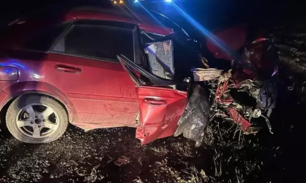 В Воронежской области Chevrolet вылетел на встречку и врезался в фуру: погиб мужчина