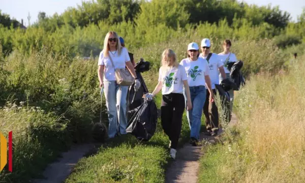 В &laquo;Эковолне на Усманке&raquo; под Воронежем поучаствовали более 100 человек