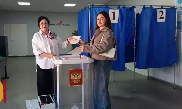 Жительница Верхнего Мамона впервые приняла участие в выборах