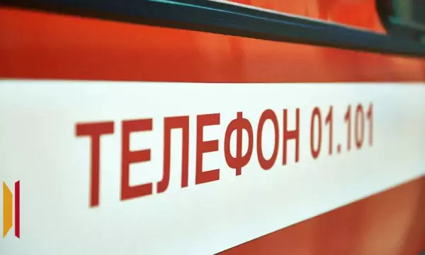 В Россоши Воронежской области при пожаре пострадал 55-летний мужчина