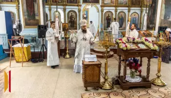 В таловском селе Новая Чигла освятили храм Вознесения Господня