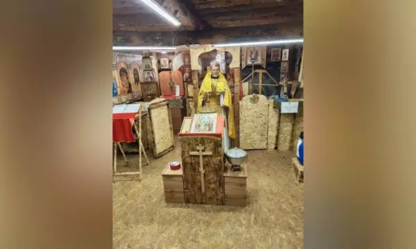Новоусманский священник вернулся из 8-дневной командировки в ЛНР