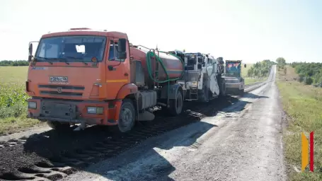 В Каменском районе приступили к ремонту трассы Воронеж &ndash; Луганск &ndash; Татарино