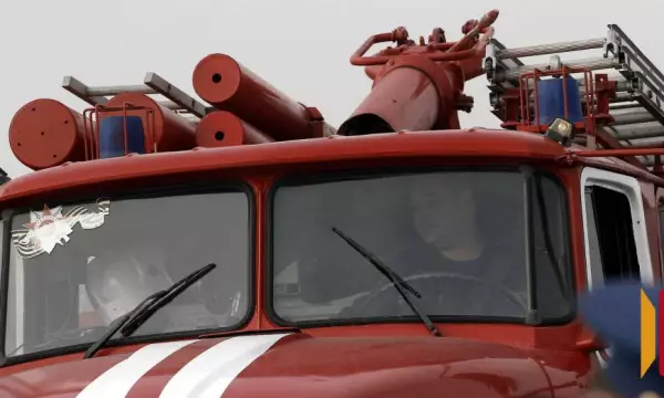 В селе Данцевка Воронежской области загорелось сельхозпредприятие