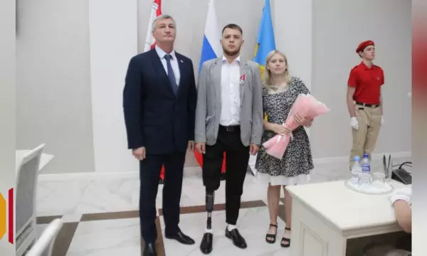 Воронежскому участнику СВО вручили орден Мужества