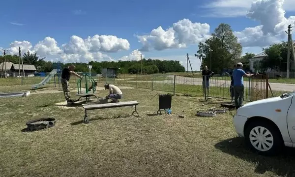 В верхнемамонском селе Ольховатка обновят детскую площадку на средства областного гранта