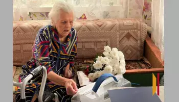 В Подгоренском районе 100-летняя жительница Зоя Данишевская поучаствовала в выборах