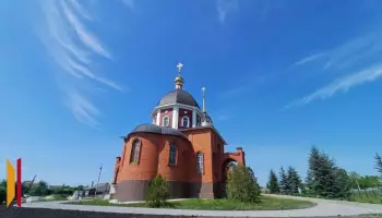 В Верхней Хаве на средства гранта благоустроили территорию возле храма