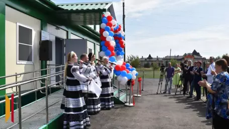 В новоусманском поселке Воля открылась новая врачебная амбулатория