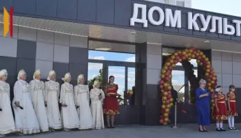 В репьевском селе Колбино после капитального ремонта открыли Дом культуры