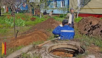 В дом лискинского ветерана боевых действий земляки помогли провести воду