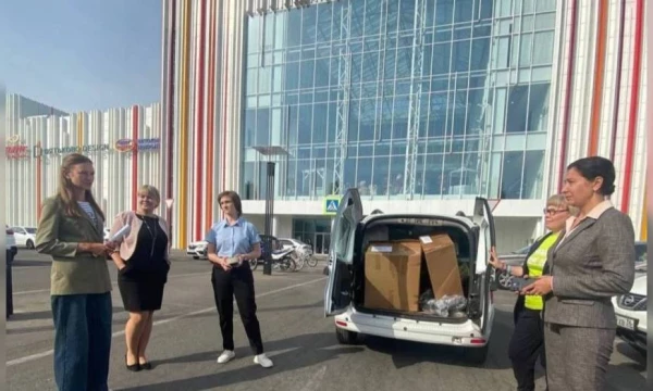 Правительство Воронежской области передало постельное белье и одежду для курских и белгородских детей в ПВР