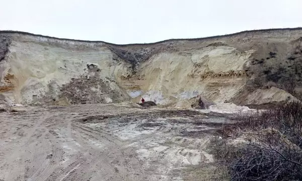 В Воронежской области снова выявили незаконную добычу песка