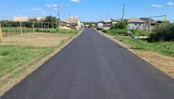 В лискинском селе Тресоруково обновили асфальт