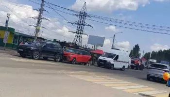В Семилуках Воронежской области в аварии с 3 автомобилями пострадал ребенок