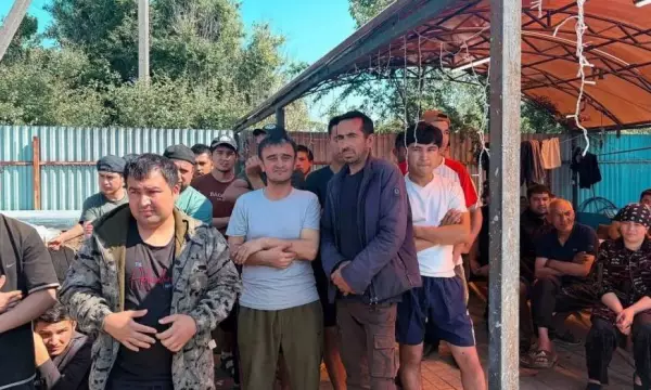 Воронежские полицейские провели рейд на нелегальных мигрантов в селе Круглое