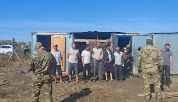Воронежские полицейские провели рейд на стройке в Новохоперском районе
