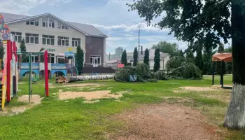 В воронежском рабочем поселке Панино после грозы сорвало крышу и пропало электричество
