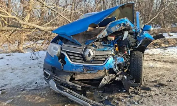 В Воронежской области в лобовом столкновении автомобилей пострадали 4 человека