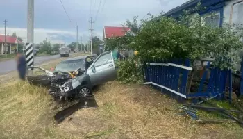 В воронежском селе Воронцовка 22-летний водитель врезался в жилой дом и скончался