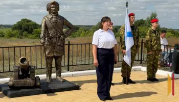 Памятник Петру I открыли в селе Воронежской области