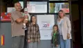 В Борисоглебске многодетные супруги Антиповы пришли на избирательный участок вместе с детьми