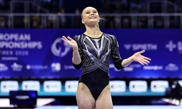 Вторую победу на Евро-2026 одержала воронежская гимнастка Ангелина Мельникова