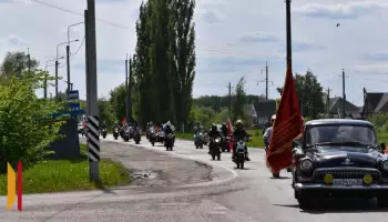 В Анне в День Победы провели автопробег